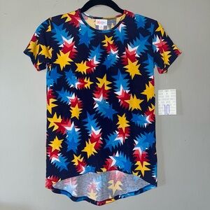LuLaRoe “Shooting Stars” Juniors’ Shirt (Previously Owned)